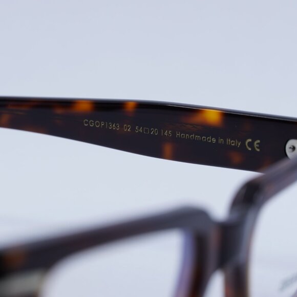 Cutler and Gross CGOP1363 002 Eyeglasses Dark Havana 54mm Rectangle Frame - Picture 6 of 10